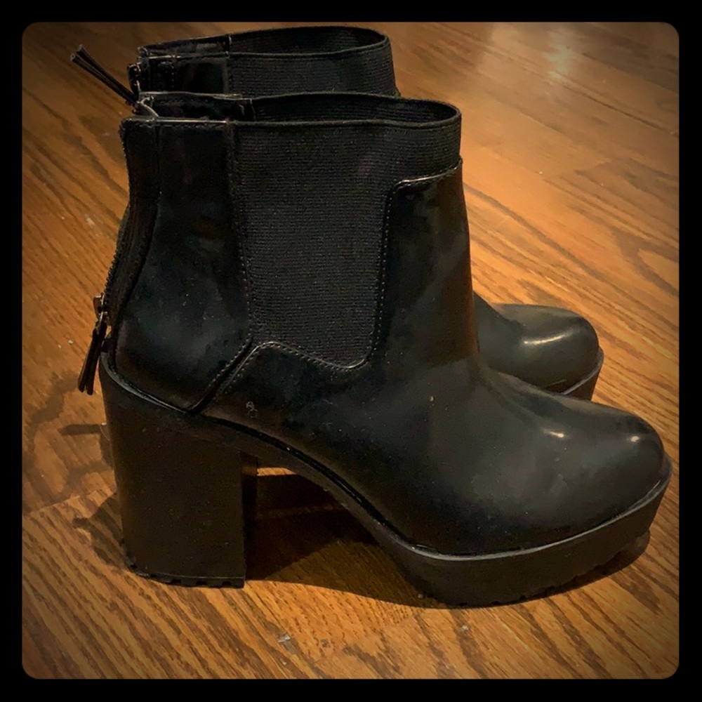 Black booties